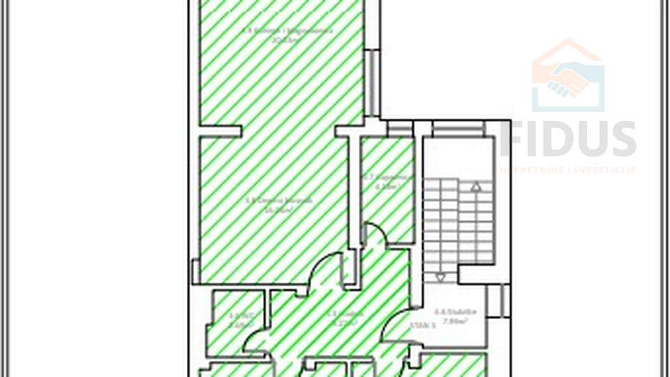 Wohnung, 103 m2, Verkauf, Osijek - Retfala