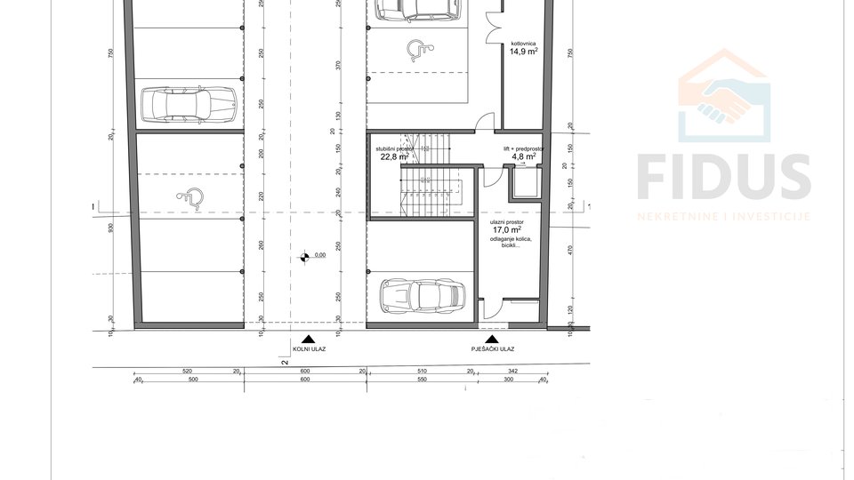 Apartment, 41 m2, For Sale, Osijek - Donji grad
