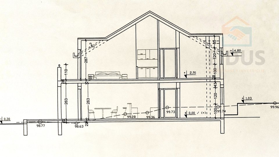 House, 260 m2, For Sale, Donji Humac