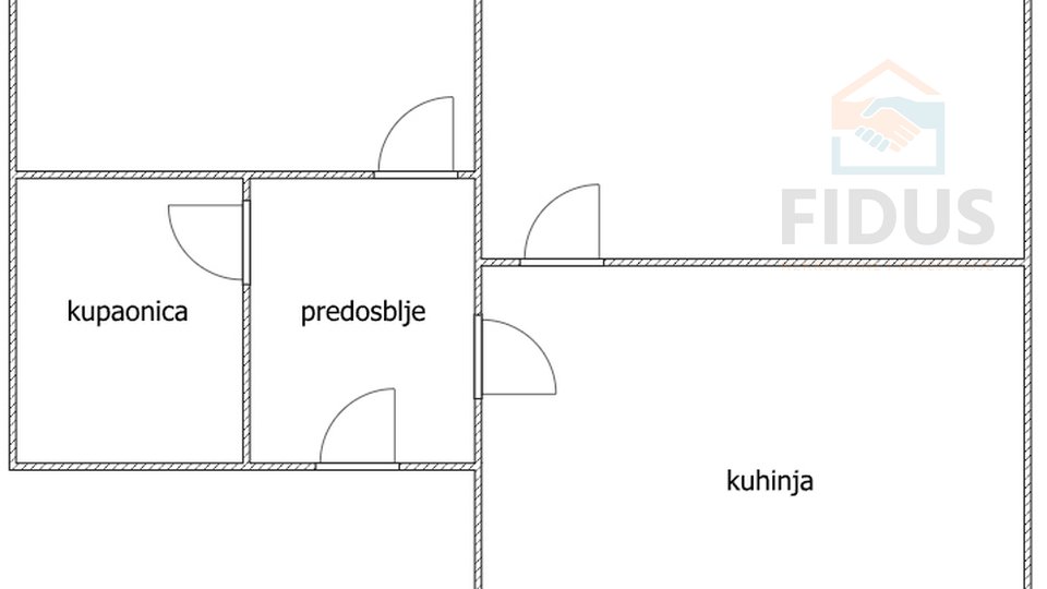 Appartamento, 47 m2, Vendita, Osijek - Gornji grad