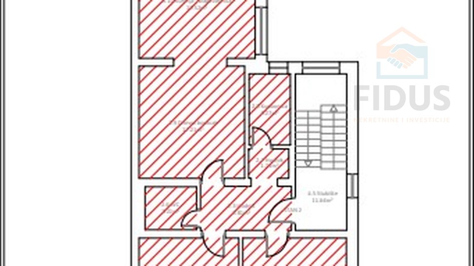 Appartamento, 106 m2, Vendita, Osijek - Retfala