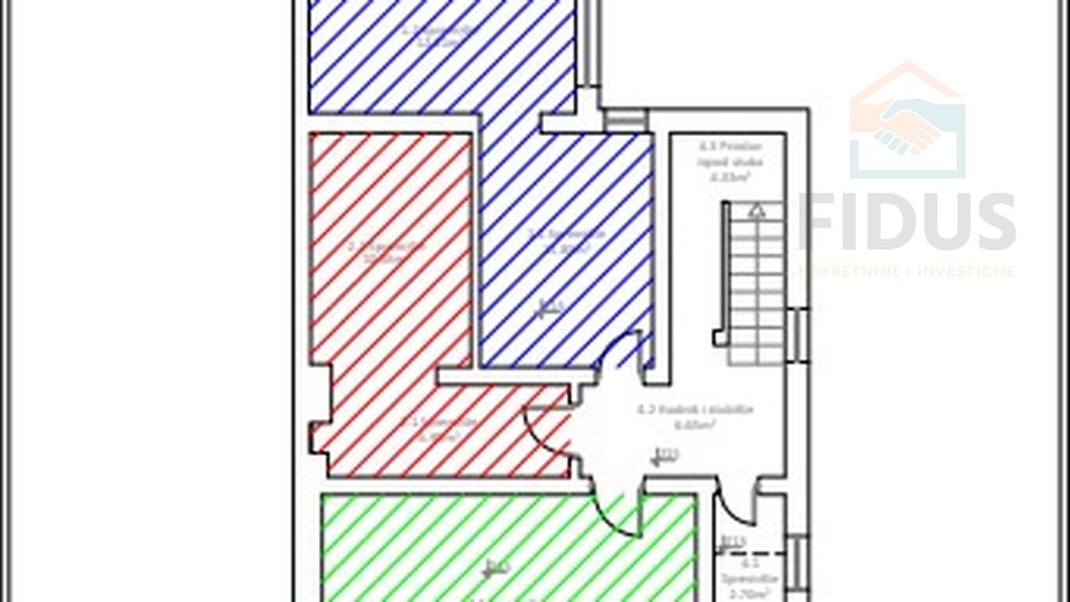 Appartamento, 106 m2, Vendita, Osijek - Retfala